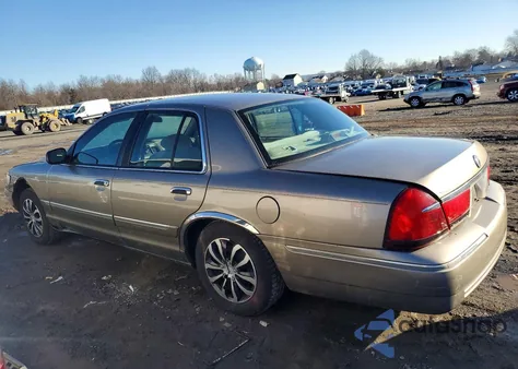 2001 Mercury Grand Marquis Gs from USA, damaged, VIN 2MEFM74WX1X610964